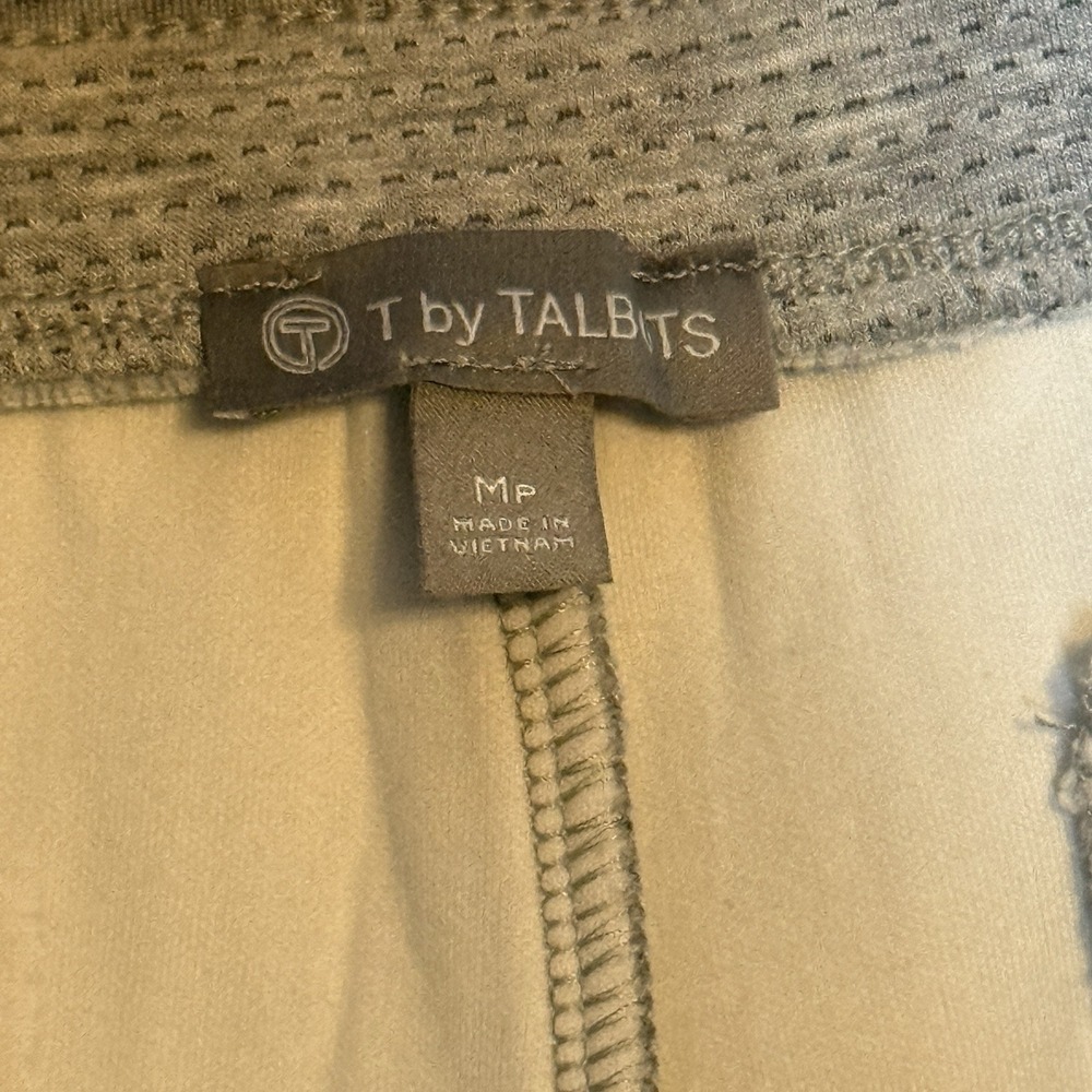 T by Talbots Gray Sweatpants Side Pockets Drawstring Elastic Waist Women's MP - Picture 6 of 9